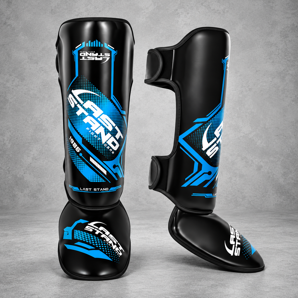 LAST STAND Shin Guard for Kickboxing, Muay Thai, MMA and Combat Sports