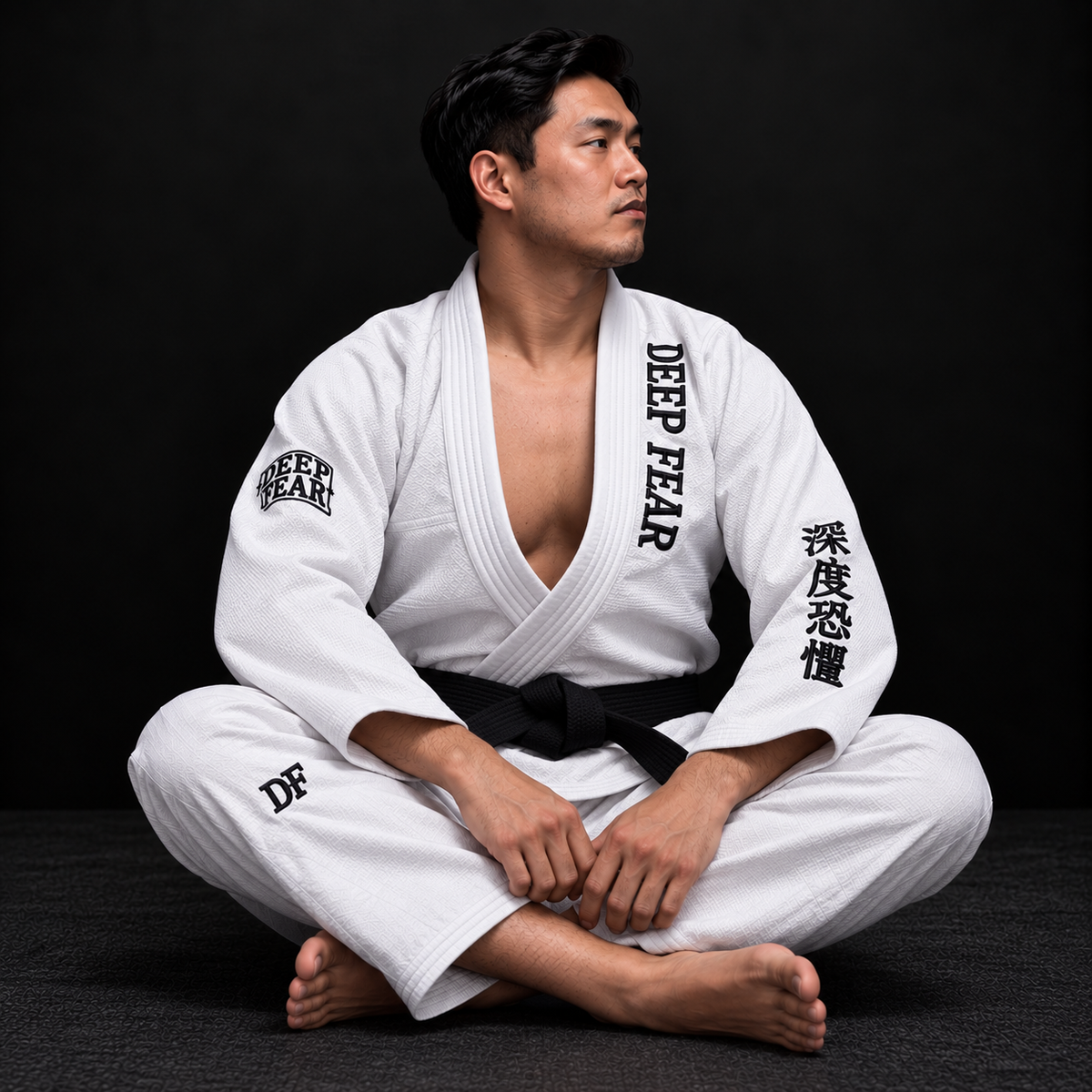 DEEP FEAR Brazilian Jiujitsu GI, BJJ Uniform for adults