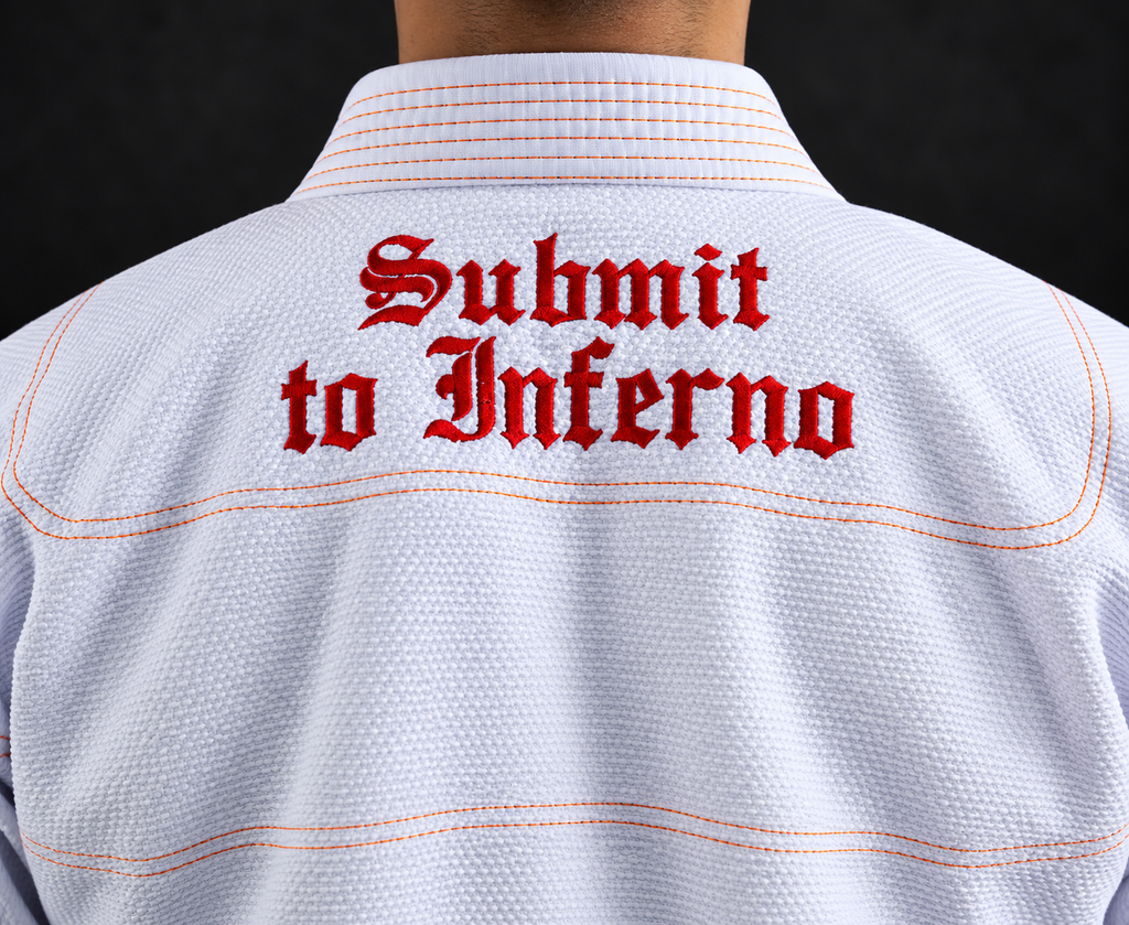 FLUORY [BJJF 17 ] BJJ GI, Professional Jiujitsu training suit.