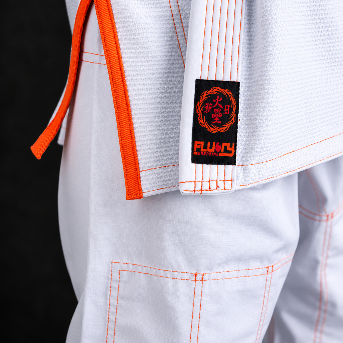 FLUORY [BJJF 17 ] BJJ GI, Professional Jiujitsu training suit.