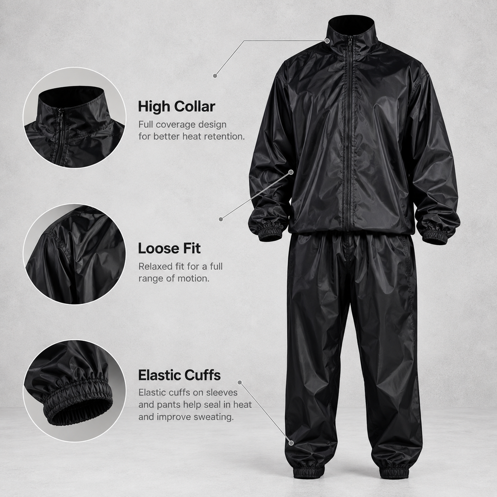Weight cut suit, Sweat Suit for weight loss