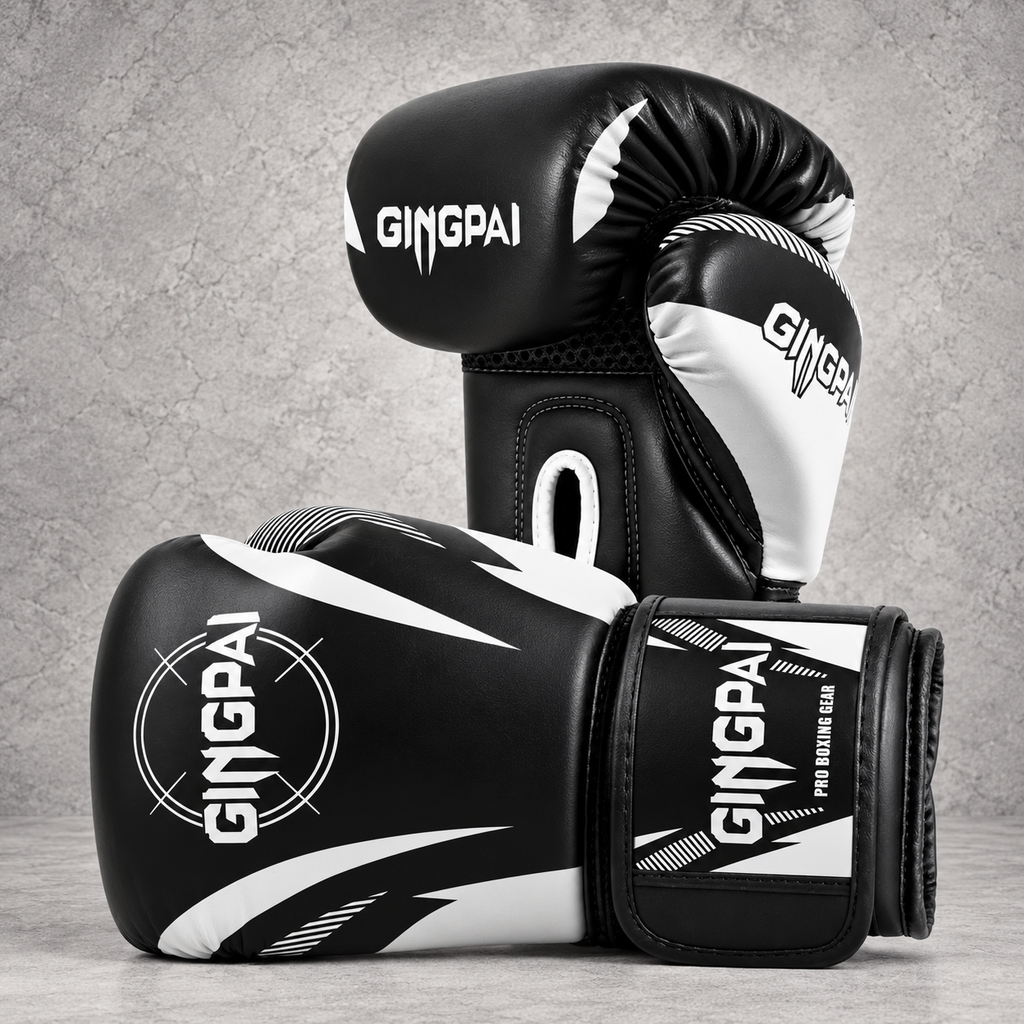 Gingpai Gloves for Boxing, Kickboxing, Muay Thai and Martial Arts