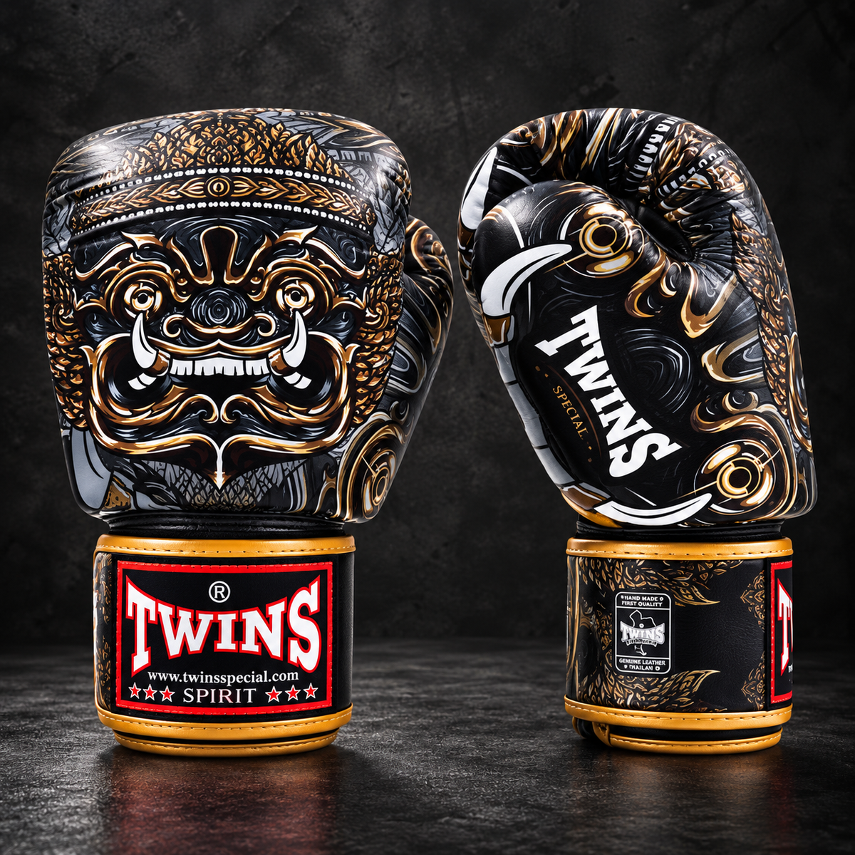[ Original ] TWINS SPIRIT DEMONS FBGVL3 Boxing and Kickboxing Gloves