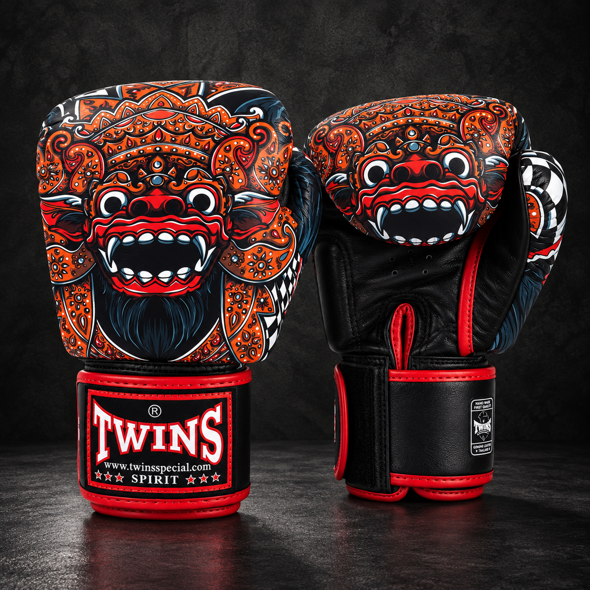 [ Original ] TWINS SPIRIT DEMONS FBGVL3 Boxing and Kickboxing Gloves