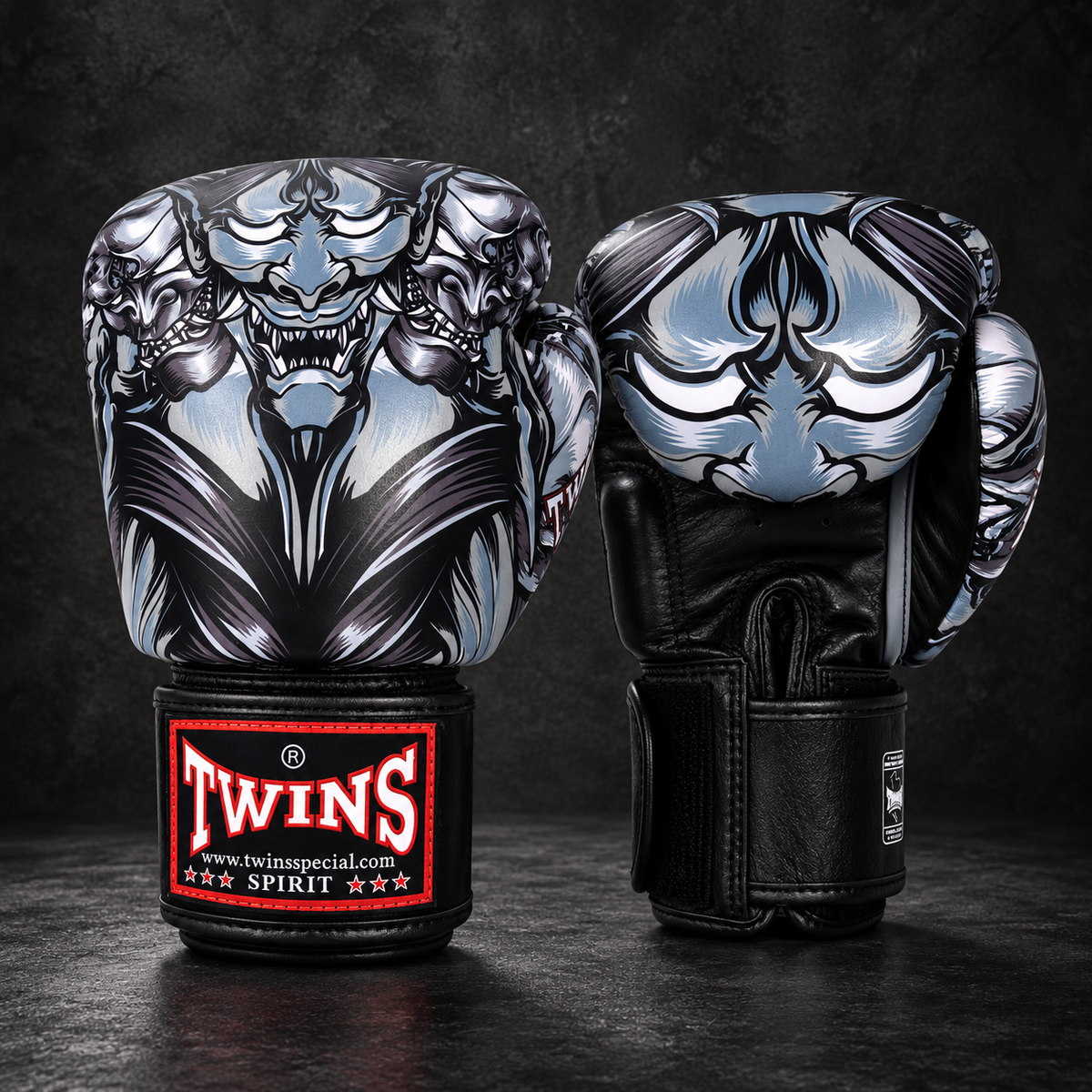[ Original ] TWINS SPIRIT DEMONS FBGVL3 Boxing and Kickboxing Gloves