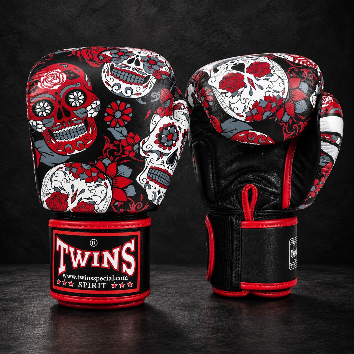 [ Original ] TWINS SPIRIT DEMONS FBGVL3 Boxing and Kickboxing Gloves