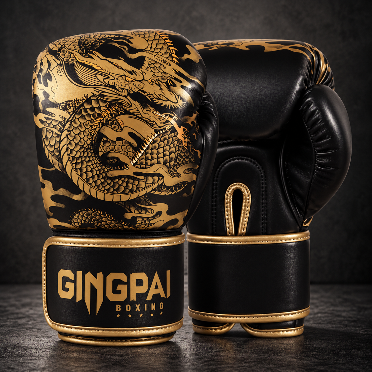 Gingpai Dragon's Breath Gloves for Boxing, Kickboxing and Muay Thai