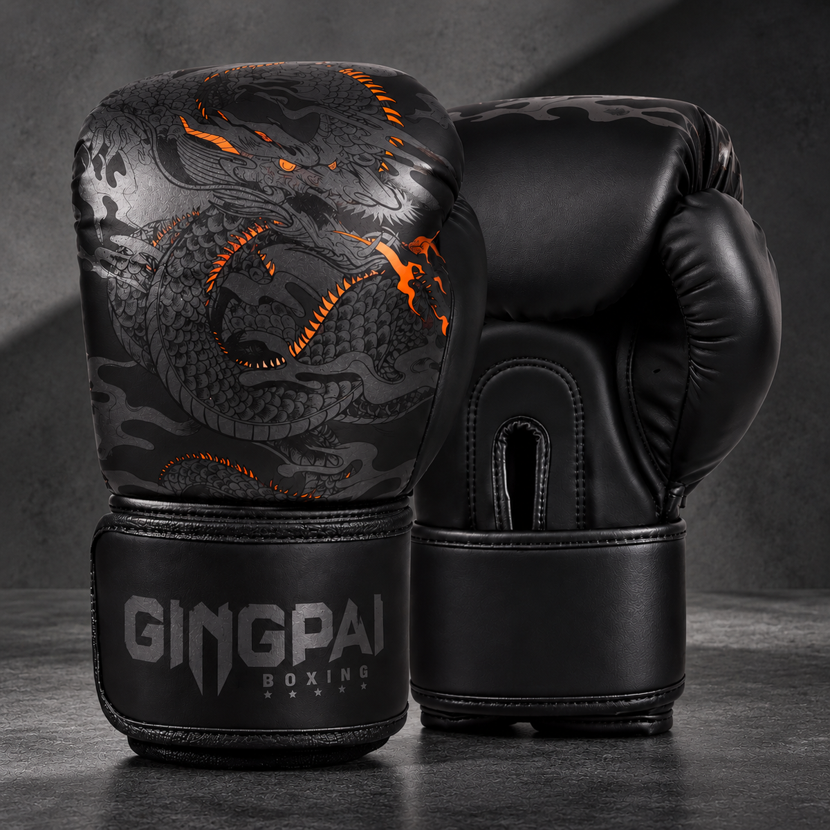 Gingpai Dragon's Breath Gloves for Boxing, Kickboxing and Muay Thai