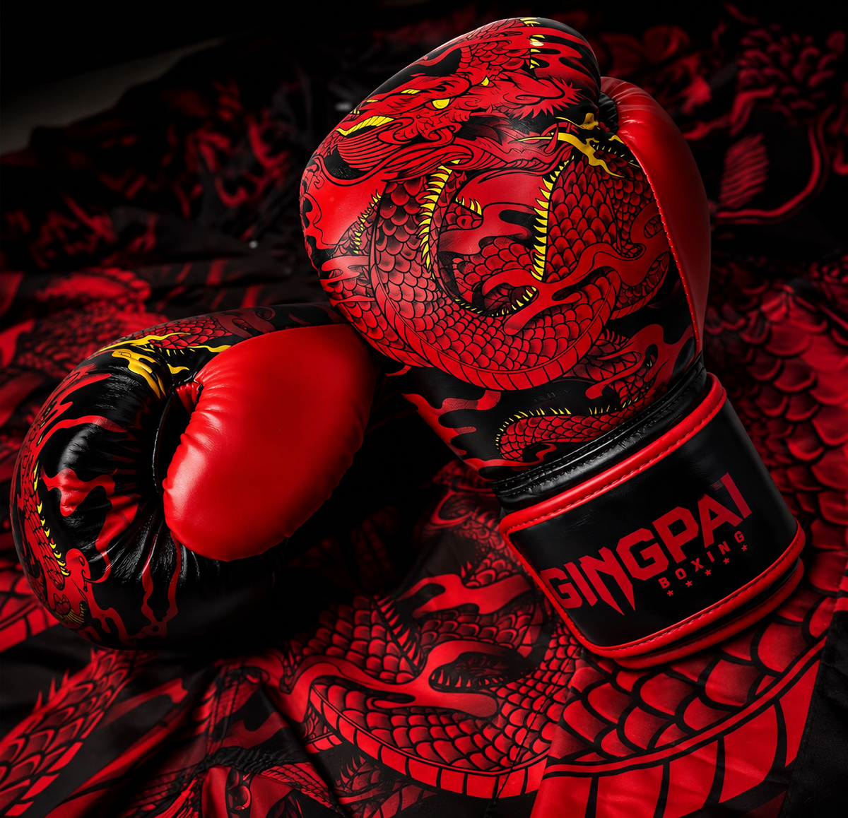 Gingpai Dragon's Breath boxing gloves