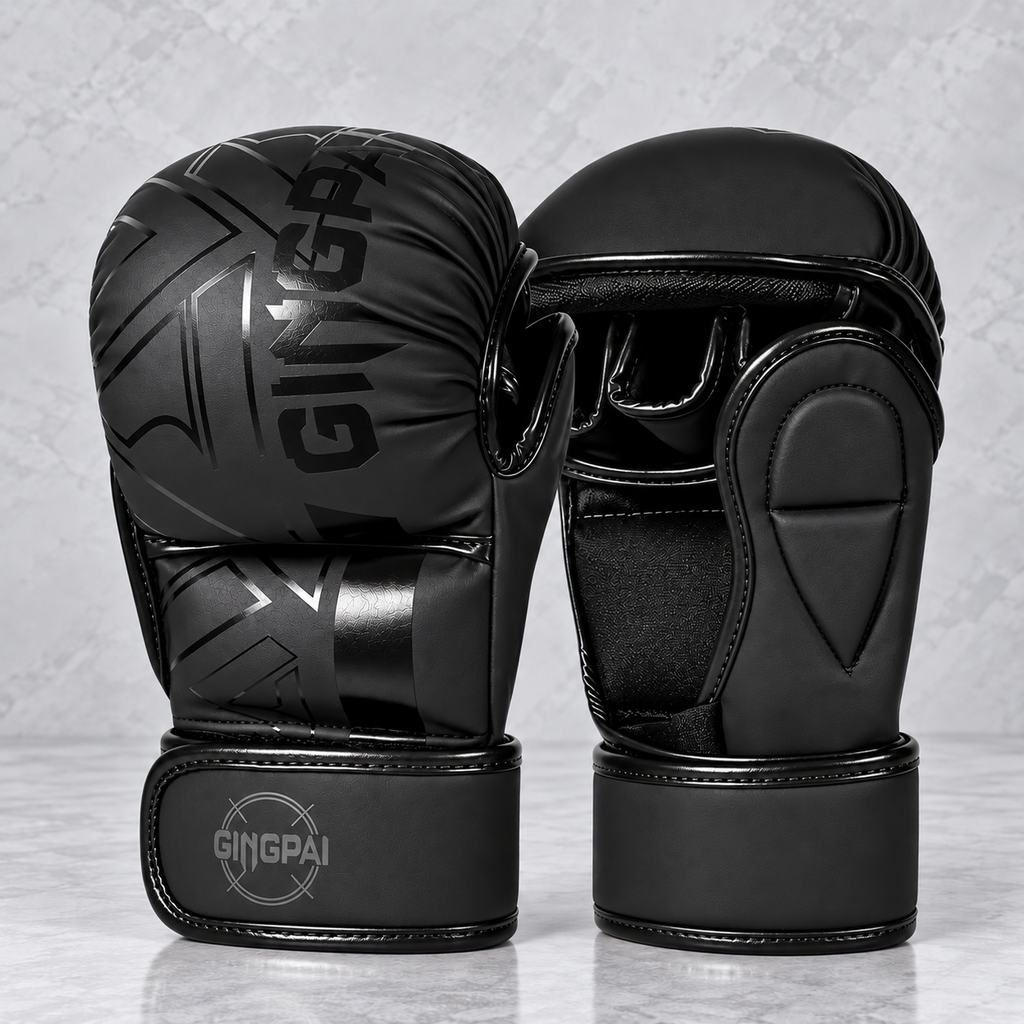 Gingpai Sparring Gloves for MMA, Mixed Martial Arts Training Gloves