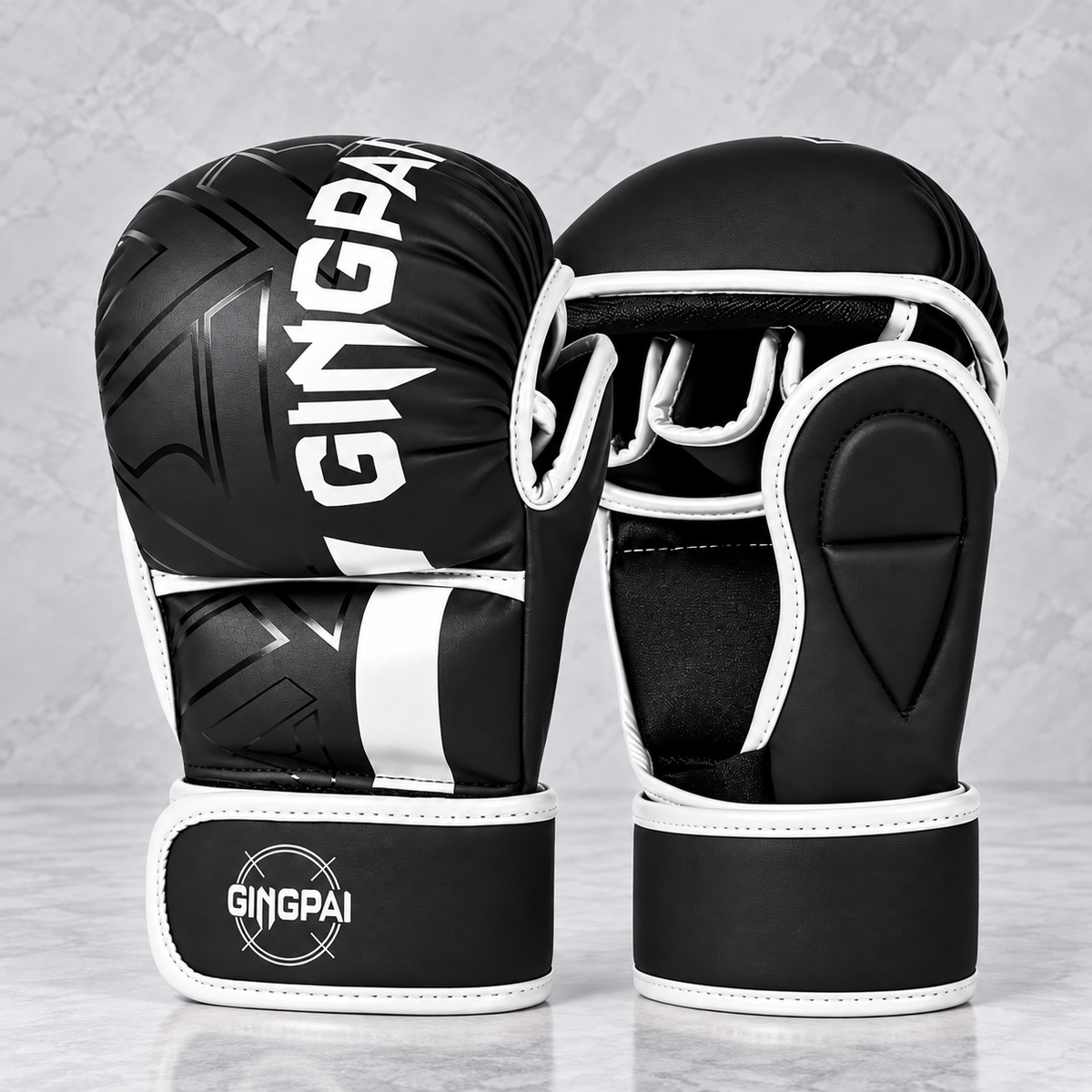Gingpai Sparring Gloves for MMA, Mixed Martial Arts Training Gloves