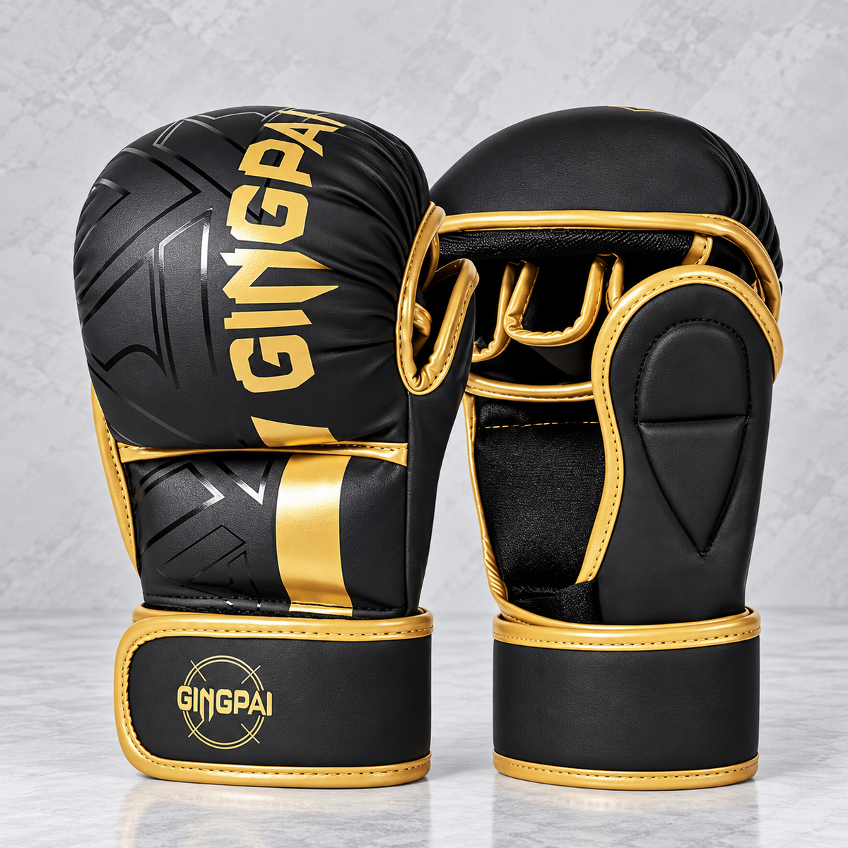 Gingpai Sparring Gloves for MMA, Mixed Martial Arts Training Gloves