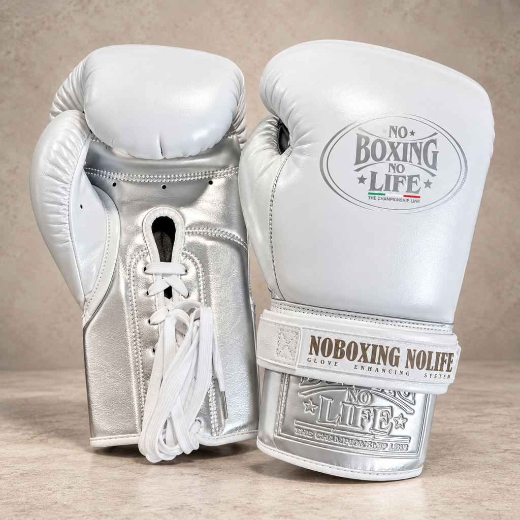 No Boxing No Life Lace-up NBNL Boxing Gloves for Teens, Men and Women