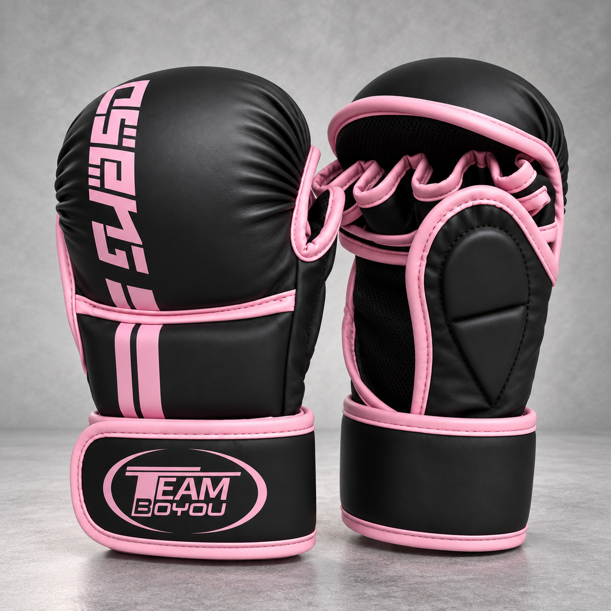 Quan Shen's Half Finger MMA Sparring Gloves