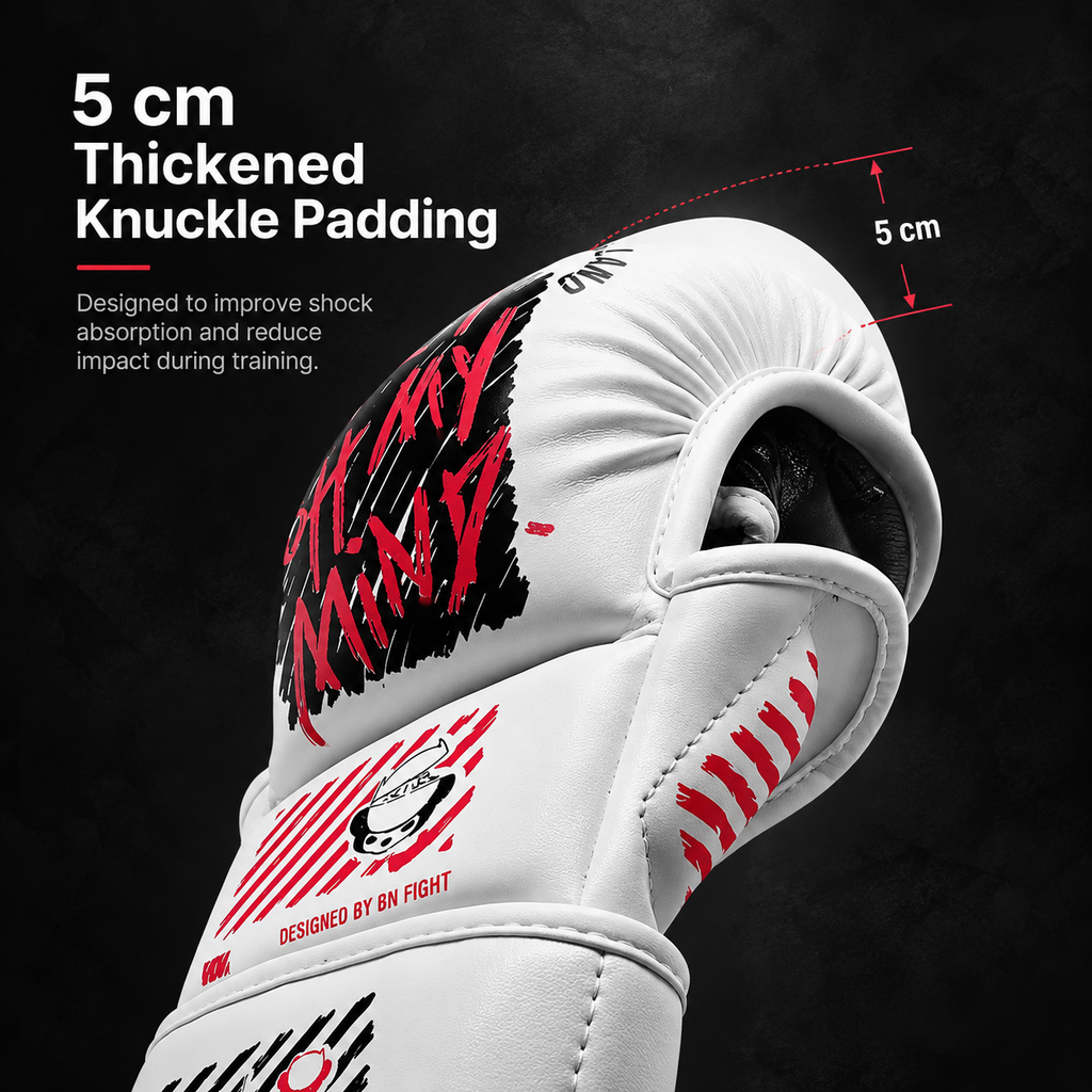 BN FIGHT MMA Sparring Gloves - For Heavy Bag Training