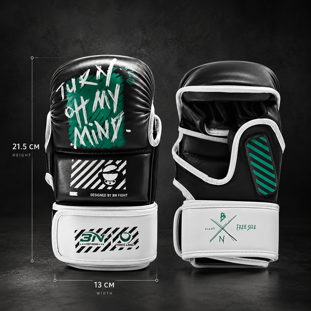 BN FIGHT MMA Sparring Gloves - For Heavy Bag Training