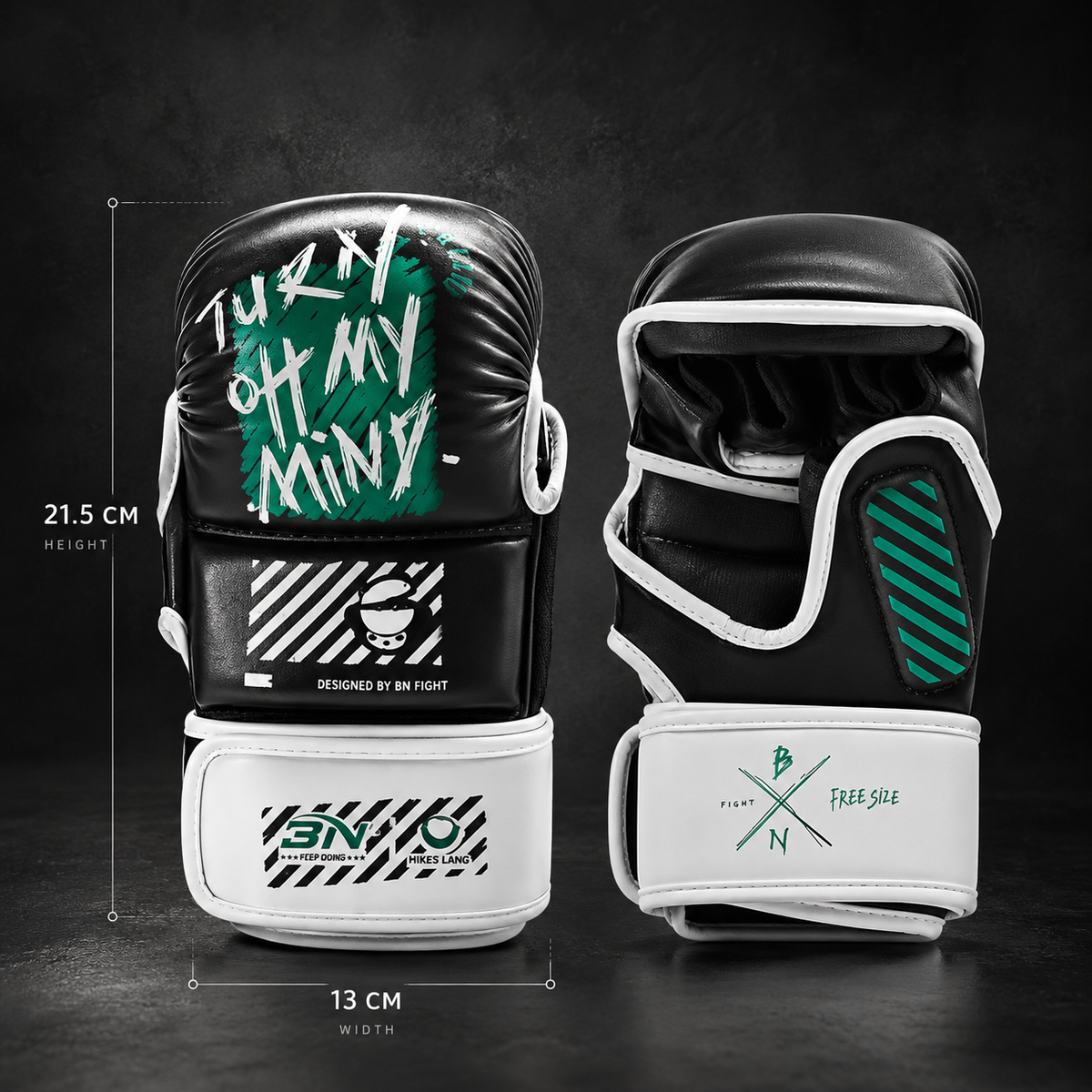 BN FIGHT MMA Sparring Gloves - For Heavy Bag Training