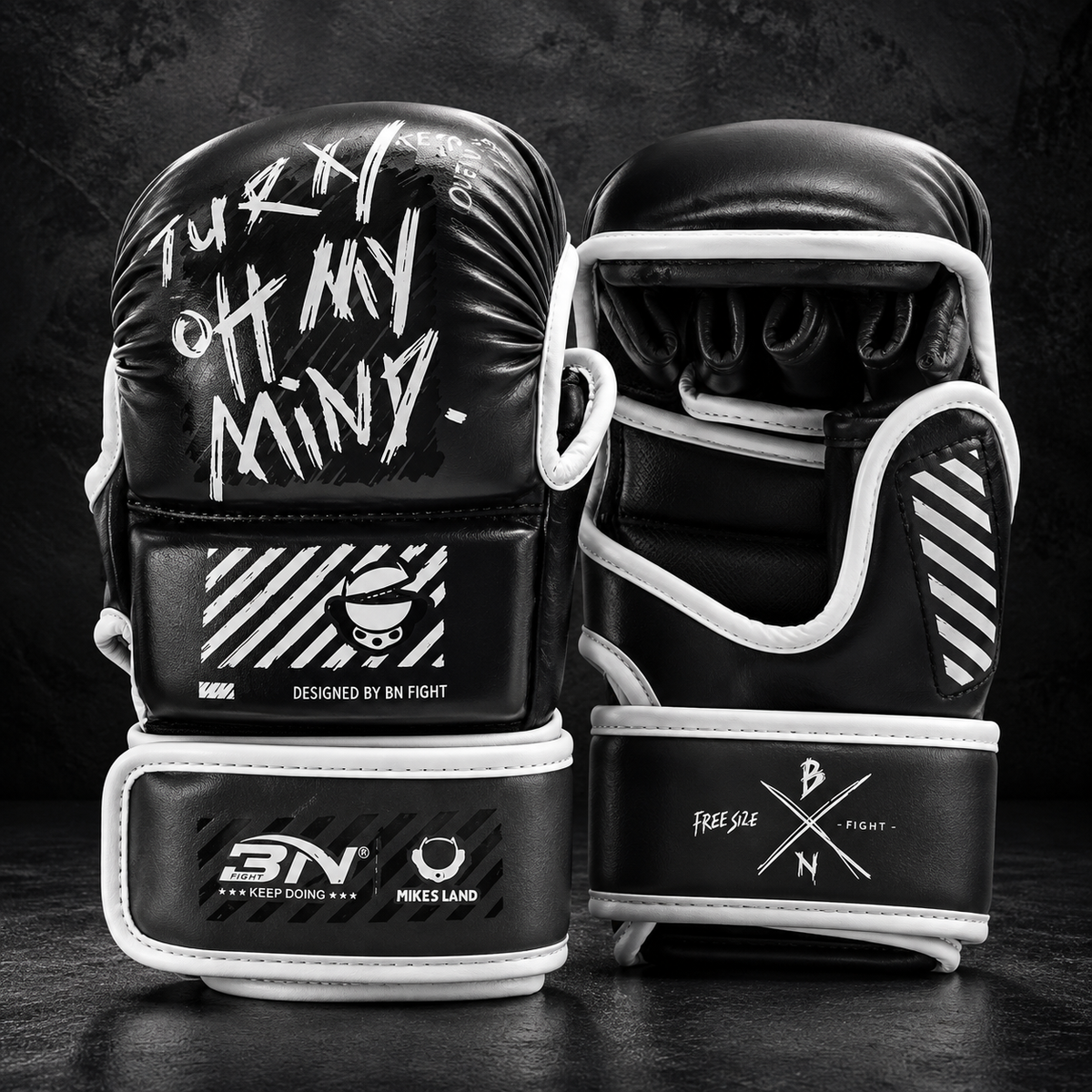 BN FIGHT MMA Sparring Gloves - For Heavy Bag Training