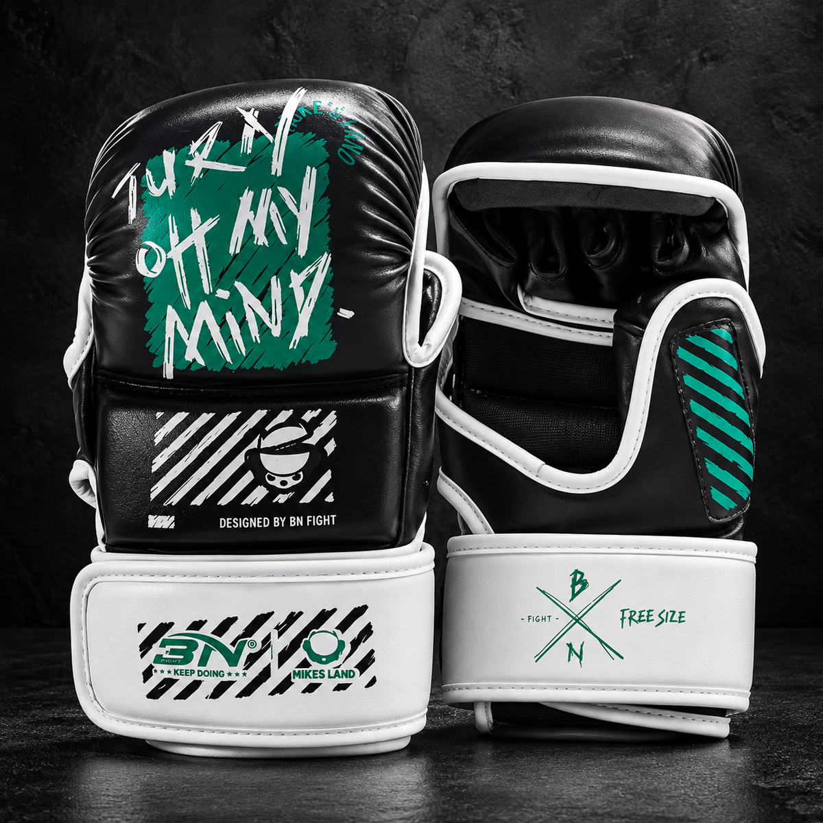 BN FIGHT MMA Sparring Gloves - For Heavy Bag Training