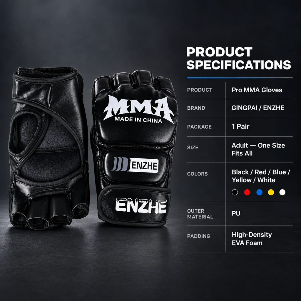 Gingpai Pro MMA Gloves