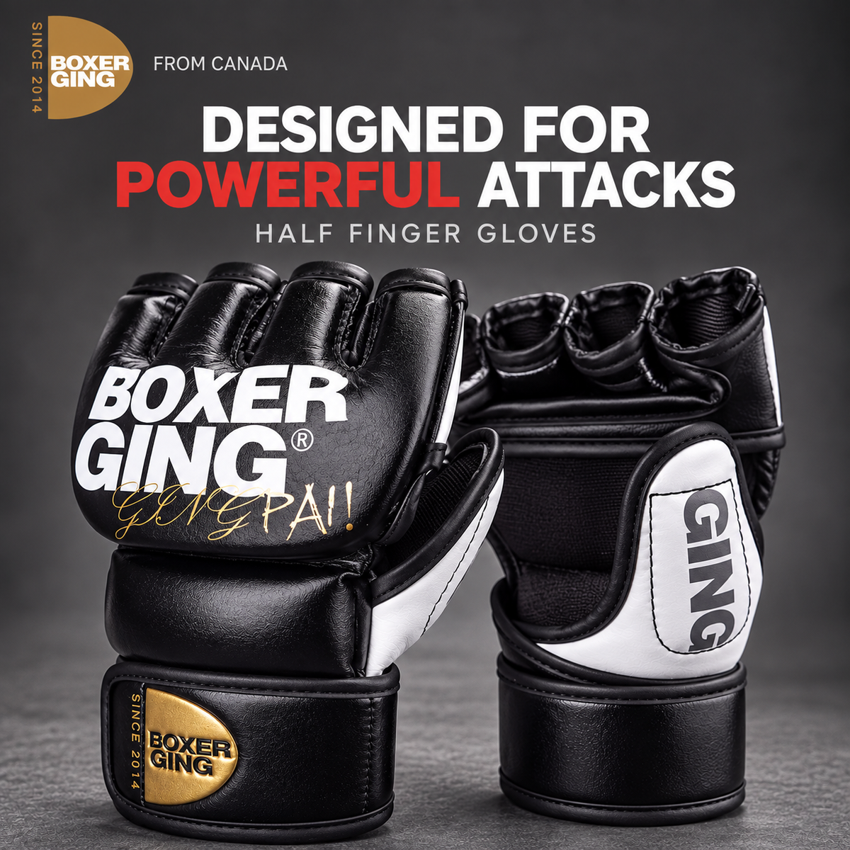 BOXERGING MMA Pro Gloves