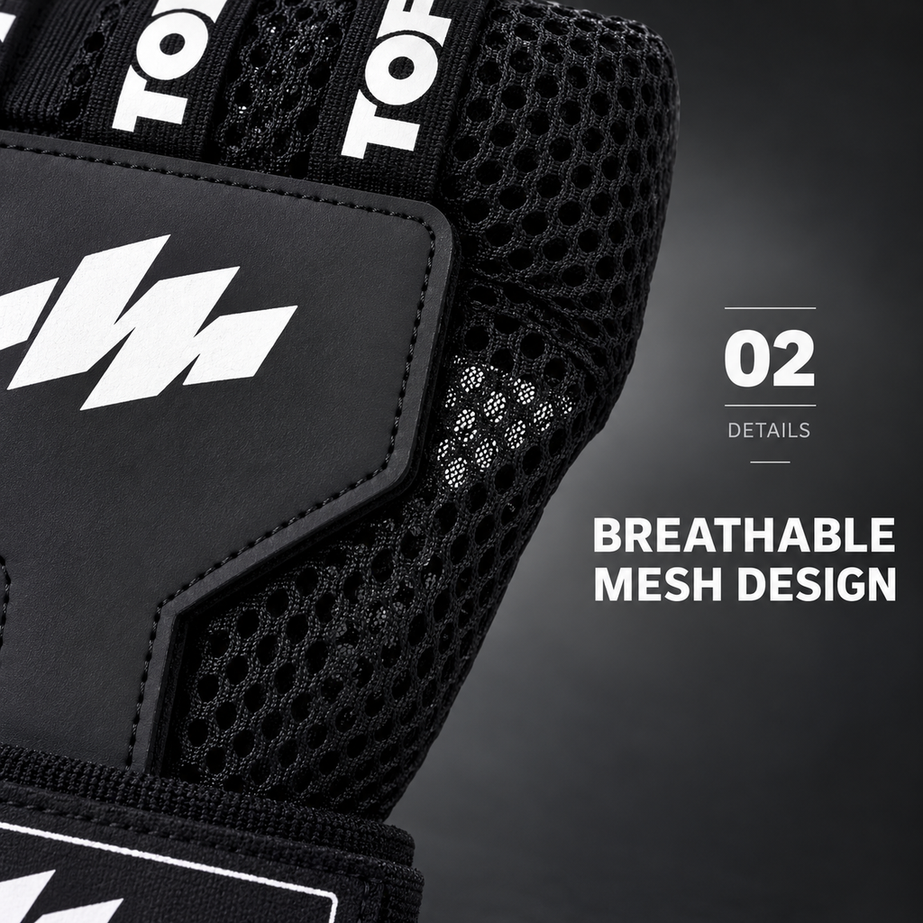 TOFIGHT TFHW1 Quick Hand Wraps, Ready To Use Bandages For Boxing, Kickboxing and MMA