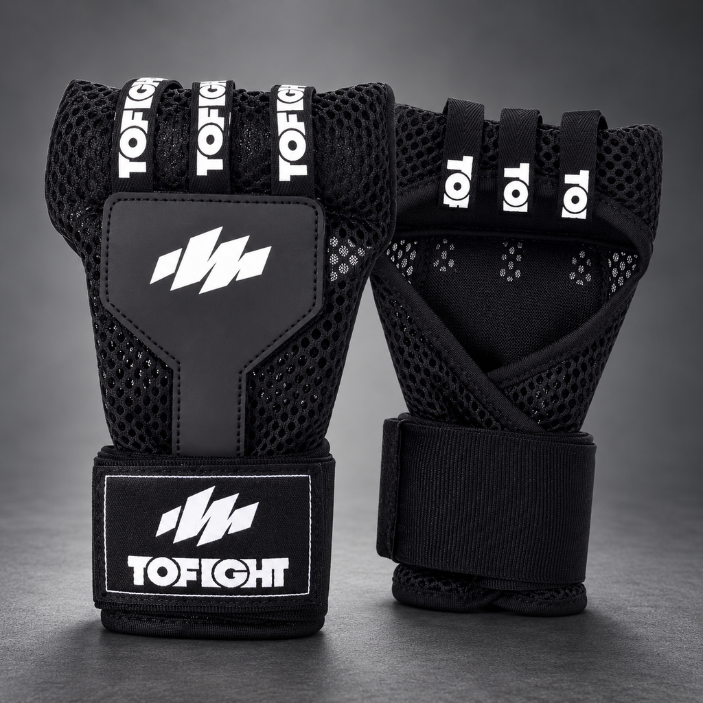 TOFIGHT TFHW1 Quick Hand Wraps, Ready To Use Bandages For Boxing, Kickboxing and MMA