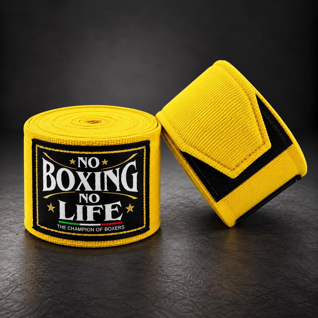 No Boxing No Life Solid Color Fighting Hand Wraps