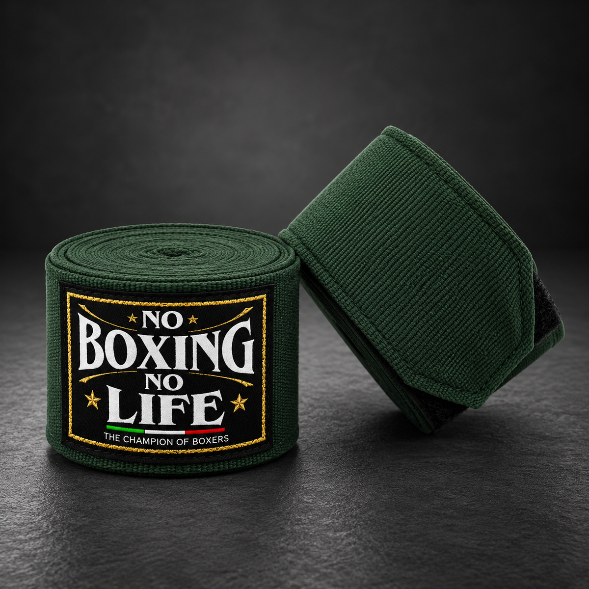 No Boxing No Life Solid Color Fighting Hand Wraps
