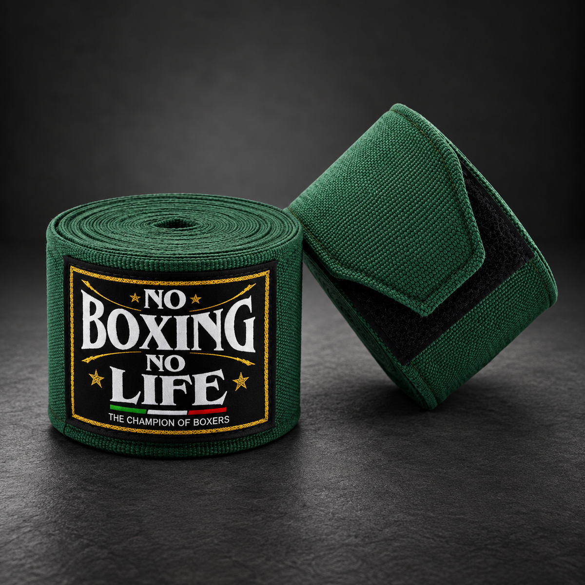 No Boxing No Life Solid Color Fighting Hand Wraps