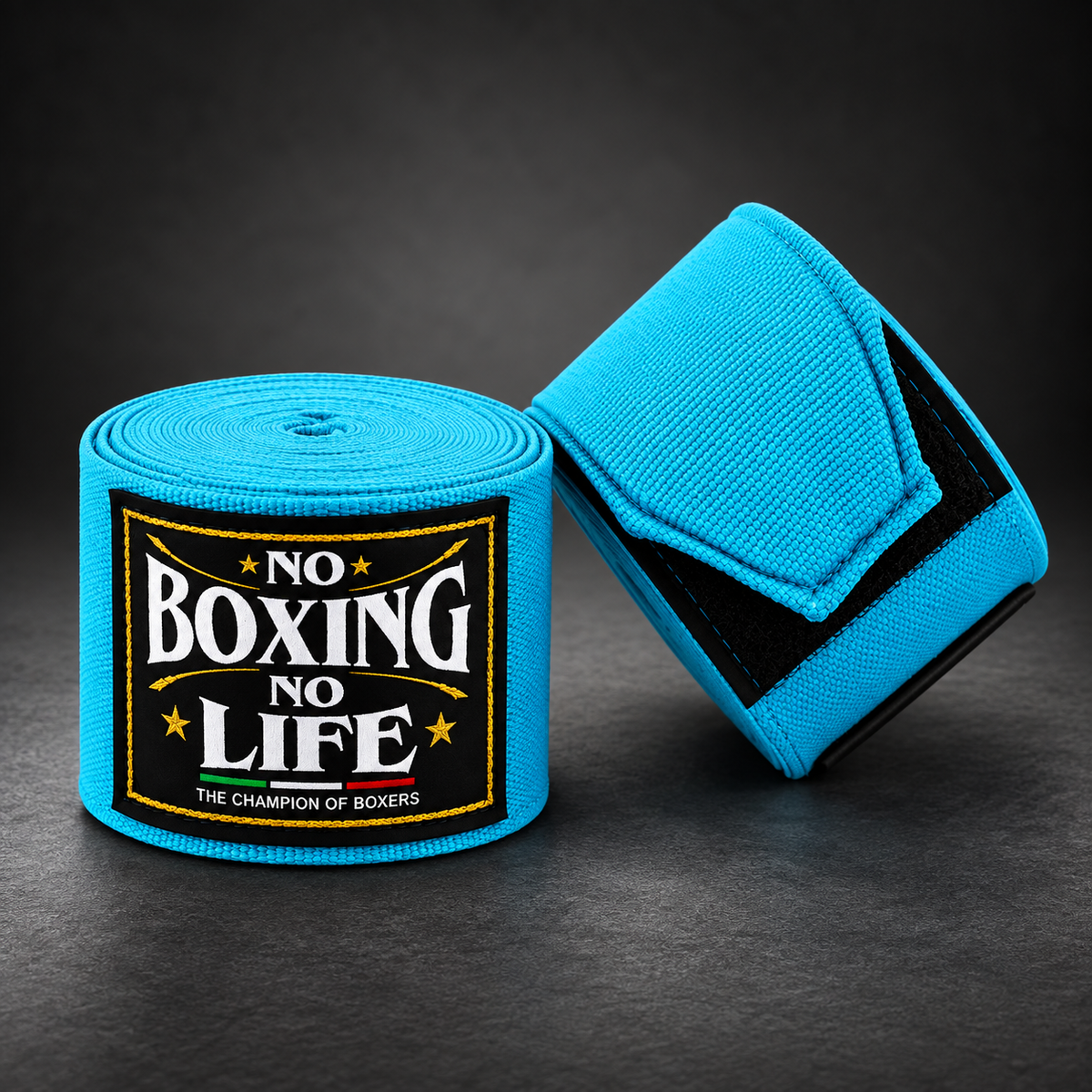 No Boxing No Life Solid Color Fighting Hand Wraps