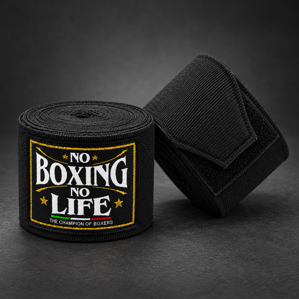 No Boxing No Life Solid Color Fighting Hand Wraps