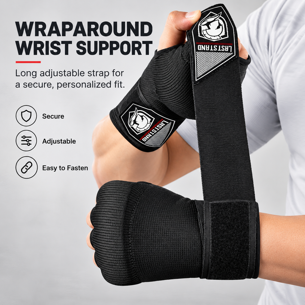 Last Stand Gel-Padded Ready-to-Wear Hand Wraps