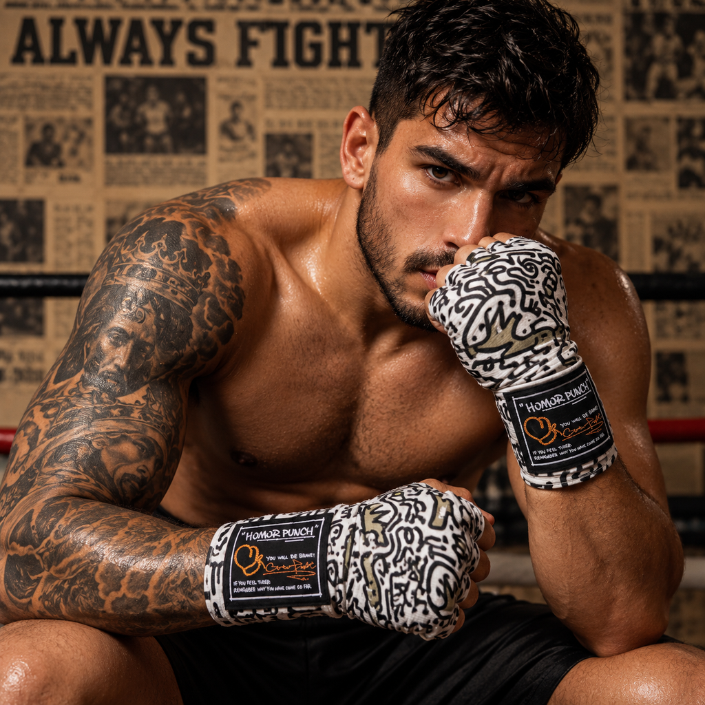 NO BOXING NO LIFE — Special Design Hand Wraps
