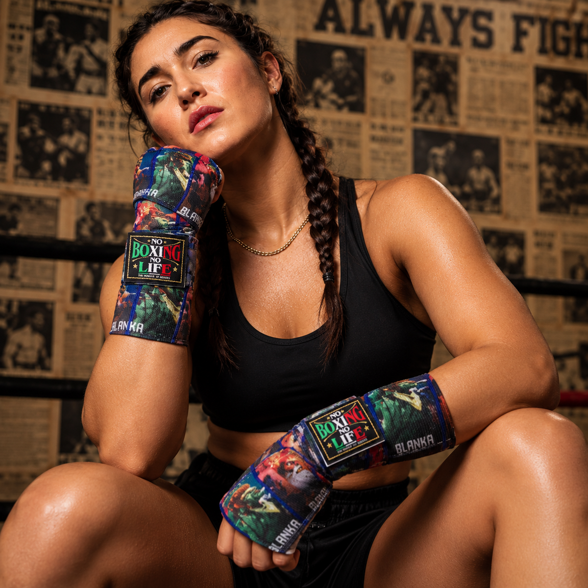 NO BOXING NO LIFE — Special Design Hand Wraps
