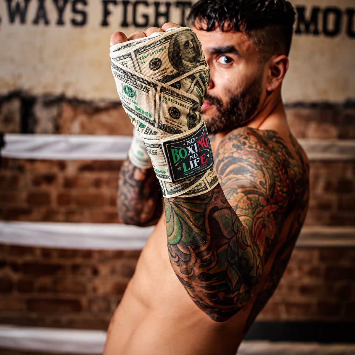 NO BOXING NO LIFE — Special Design Hand Wraps