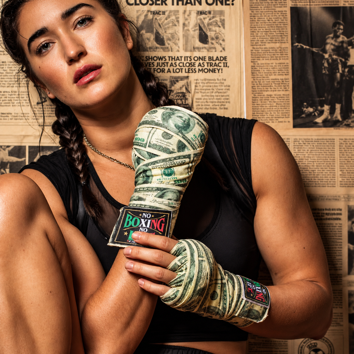 NO BOXING NO LIFE — Special Design Hand Wraps