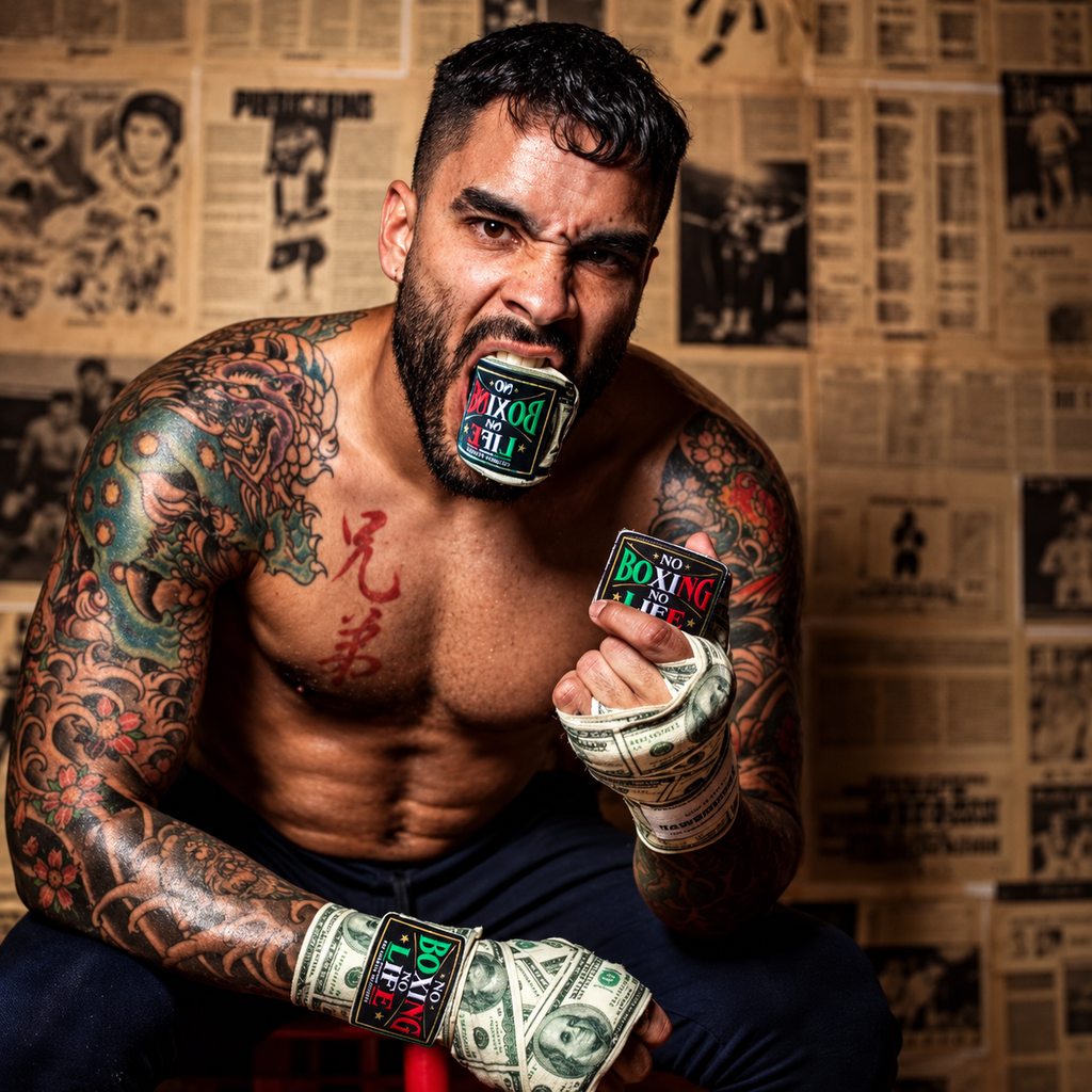 NO BOXING NO LIFE — Special Design Hand Wraps