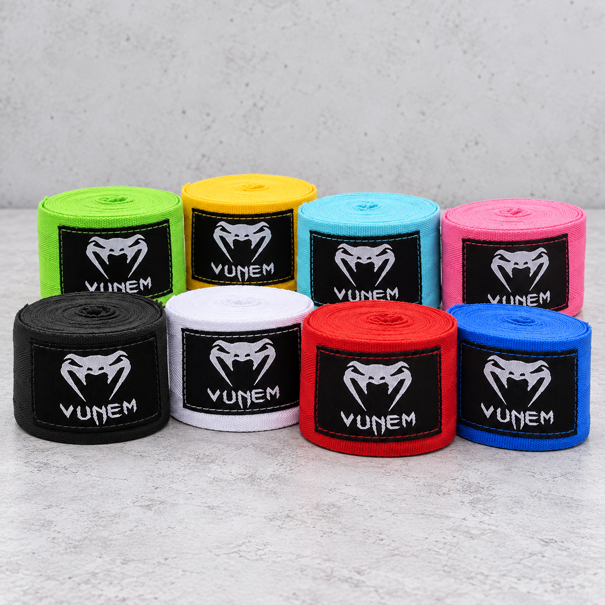 Woven boxing hand wraps