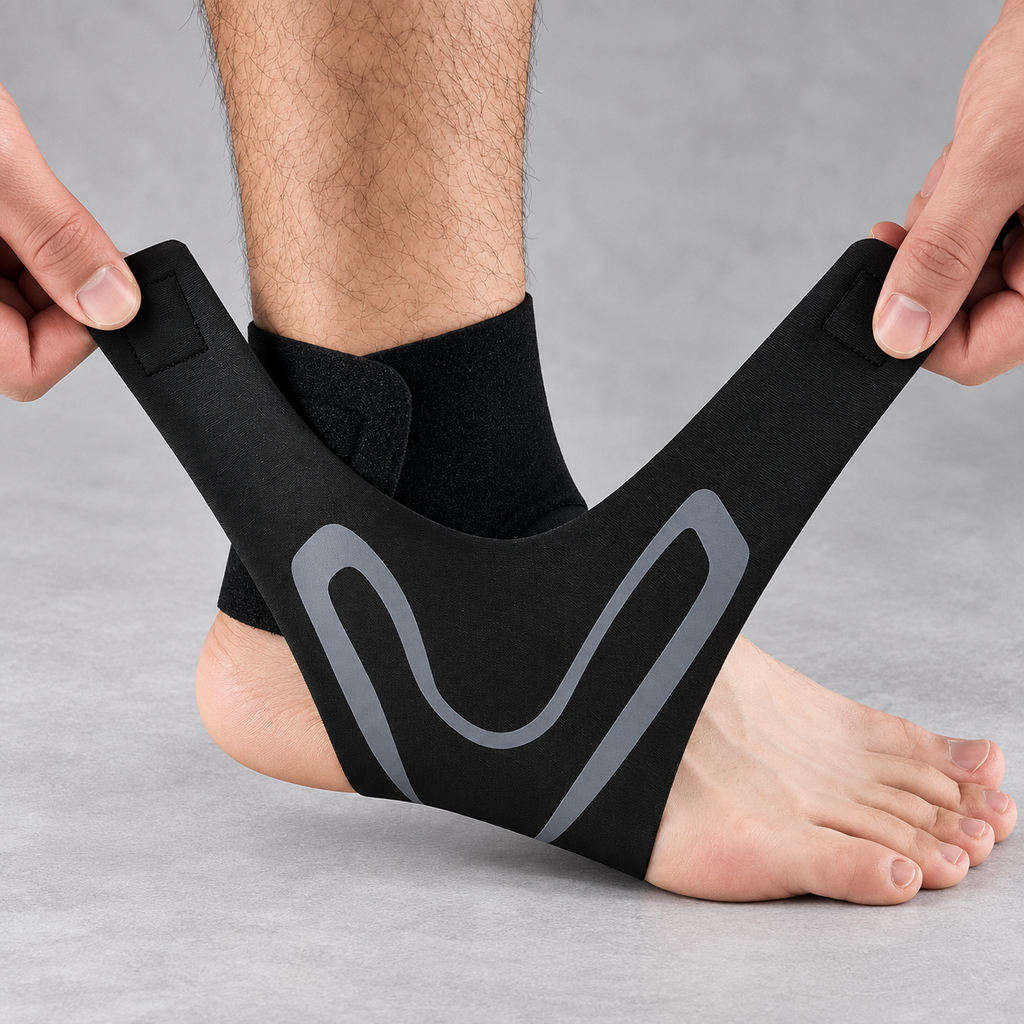 U-Shaped Compression Ankle Support