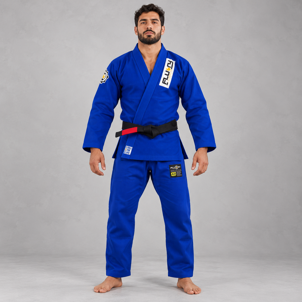 FLUORY BJJ GI, Brazilian Jiujitsu uniform for adults