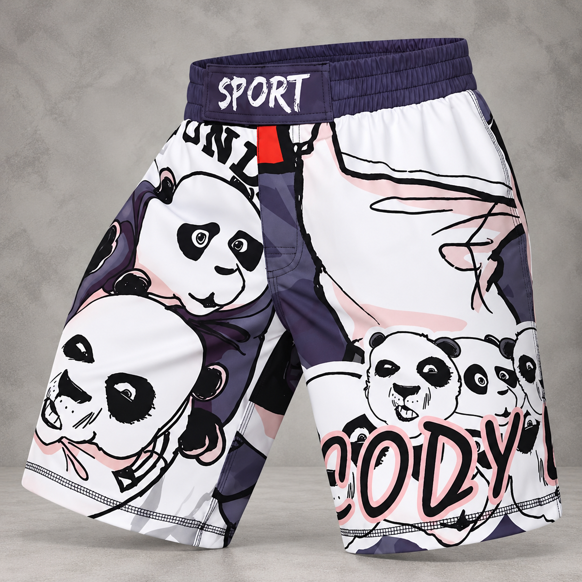 Cody Lundin Shorts for MMA, Kickboxing, and Martial Arts [Animal Art]