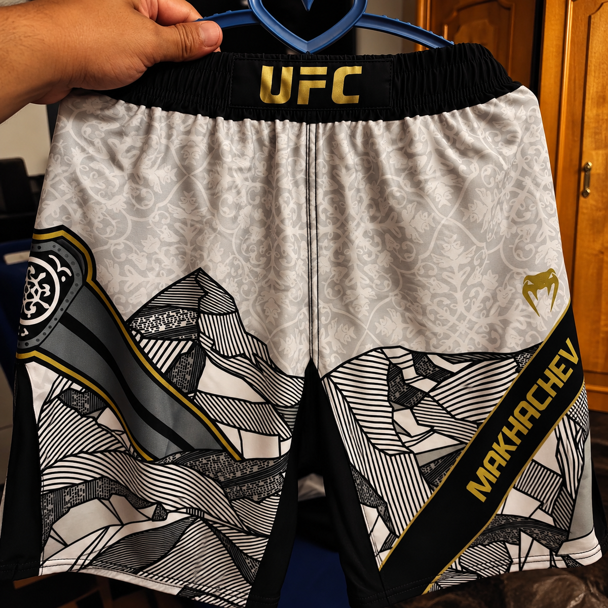 ISLAM MAKHACHEV High Copy Shorts for MMA, UFC, Mixed Martial Arts, and kickboxing