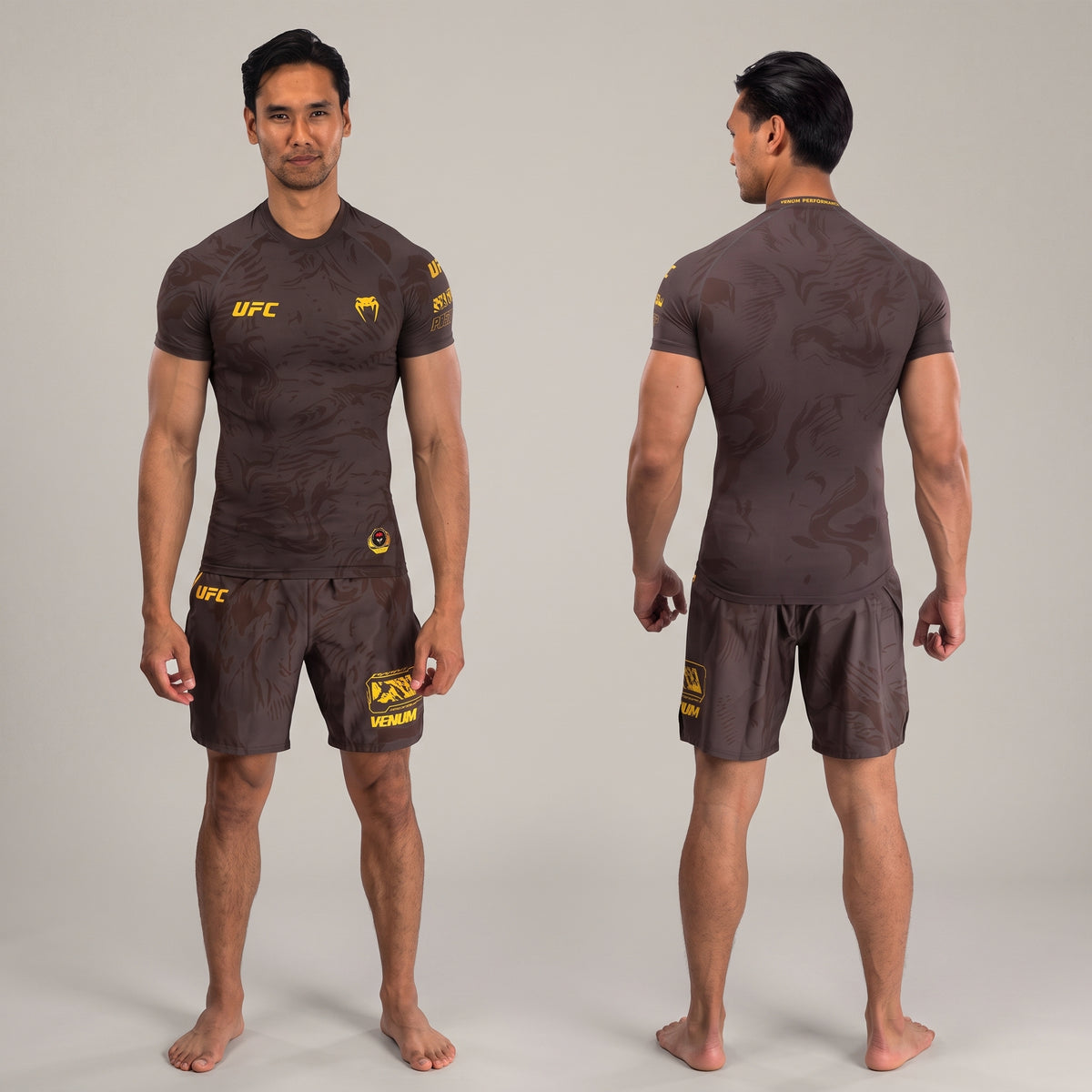 Venum MMA's short sleeve set, for wrestling, boxing, BJJ and MMA