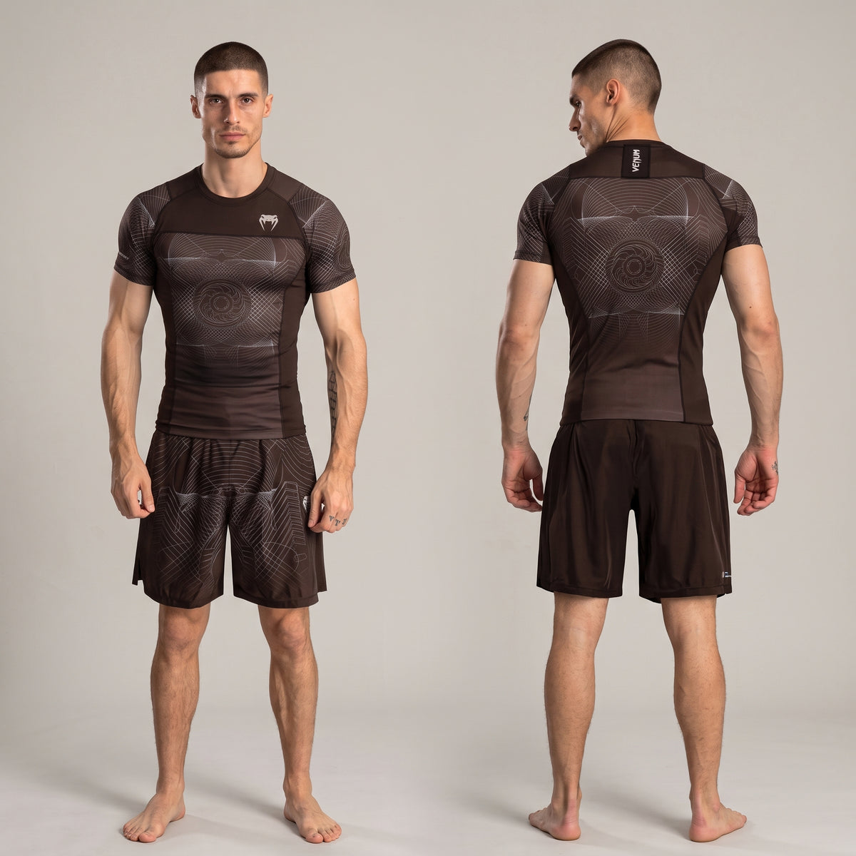 Venum MMA's short sleeve set, for wrestling, boxing, BJJ and MMA