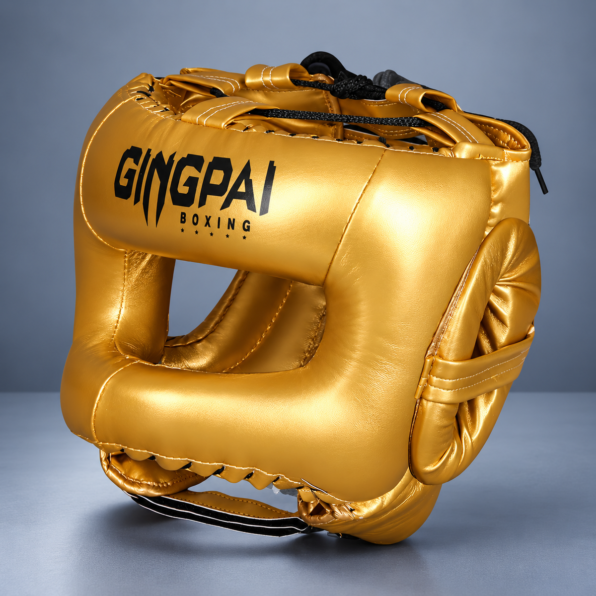 GINGPAI FULL-FACE BOXING HEAD GUARD
