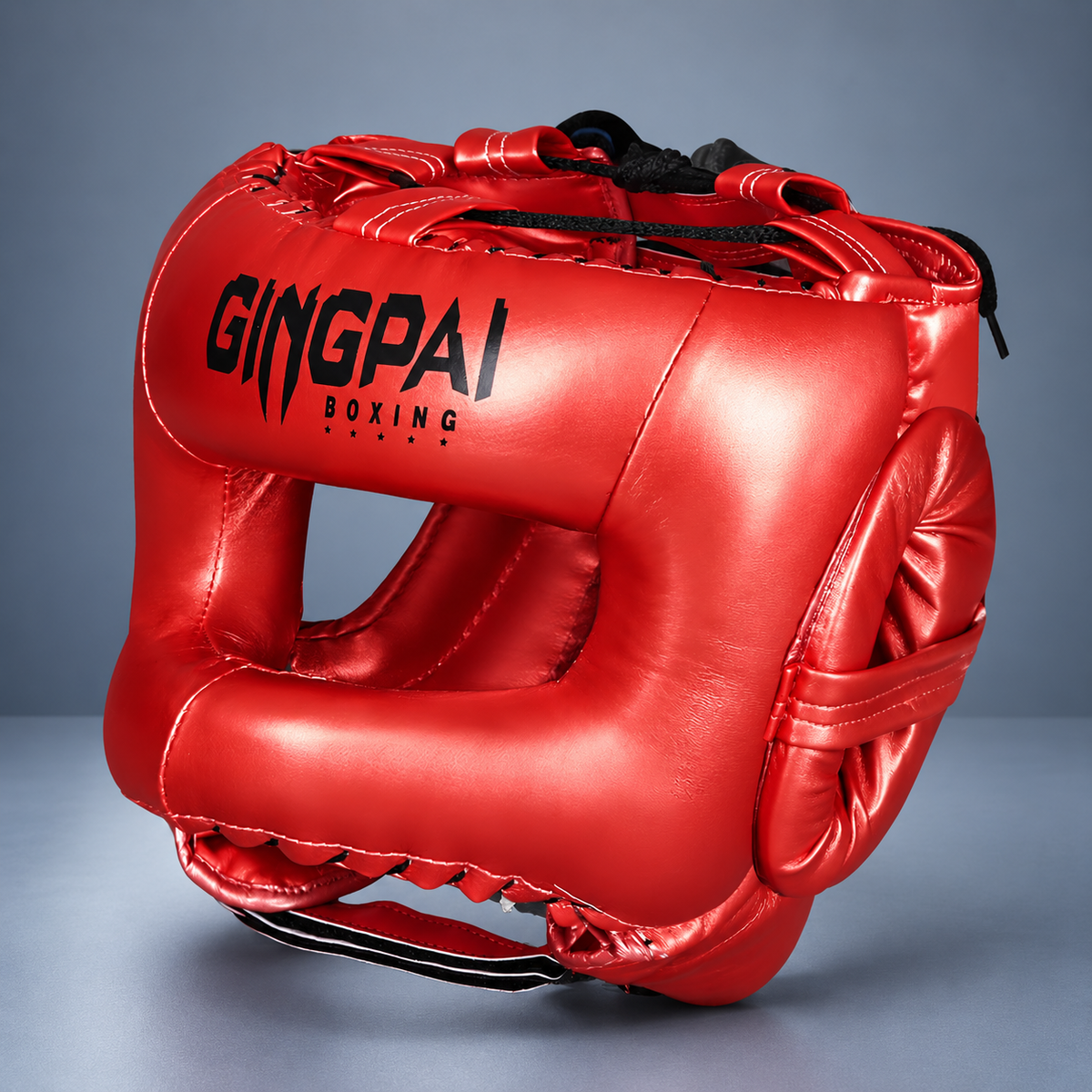 GINGPAI FULL-FACE BOXING HEAD GUARD