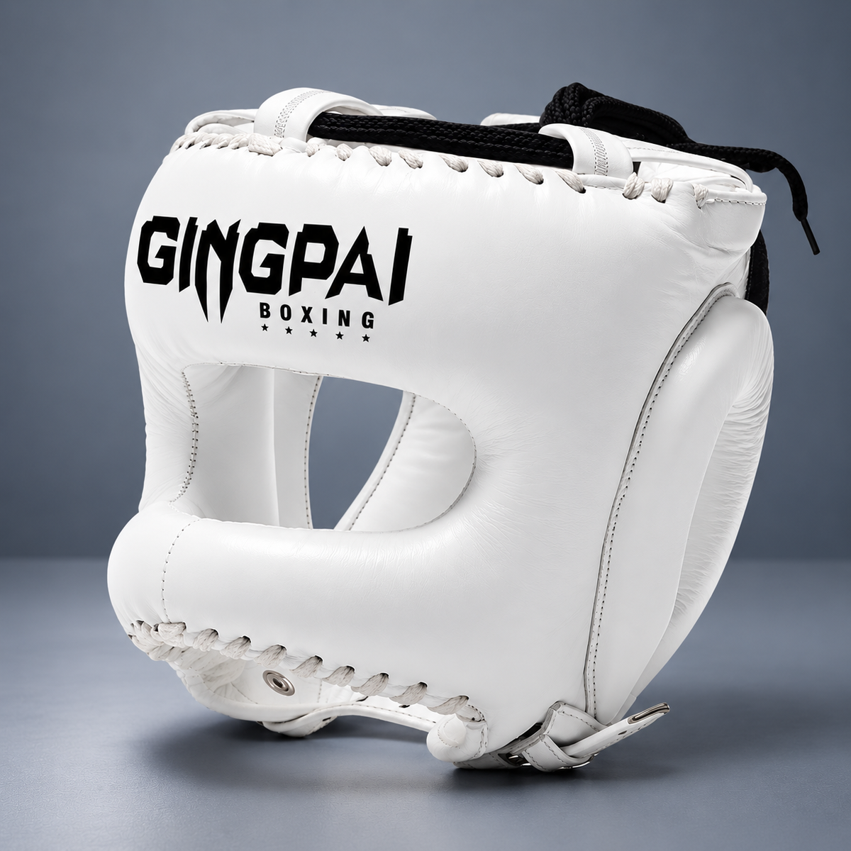 GINGPAI FULL-FACE BOXING HEAD GUARD